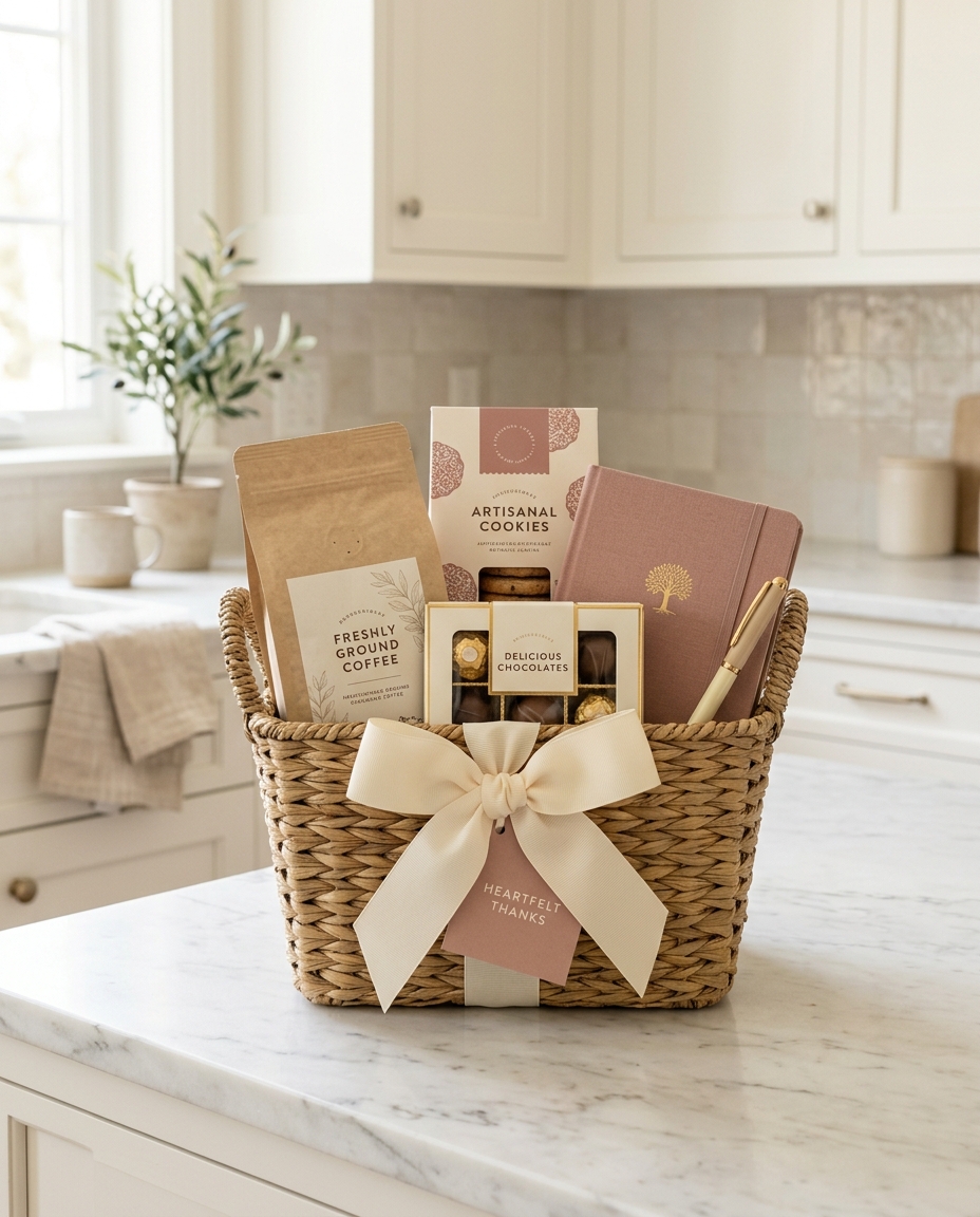 Coffee & Little Notes — gift basket by Diane's Gift Baskets